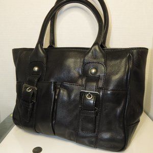 Audrey Brooke - Handbag Black Leather